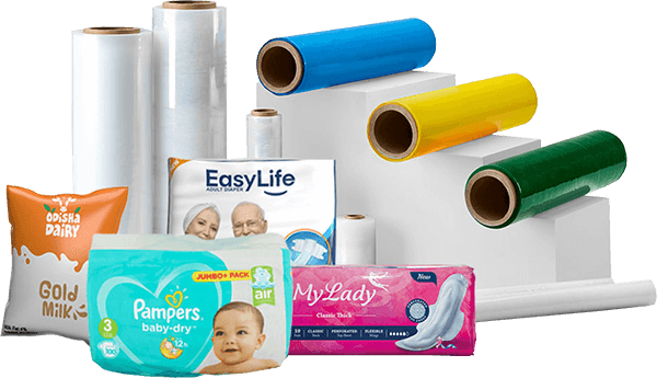 فیلم پلی اتیلن شیری و رنگی